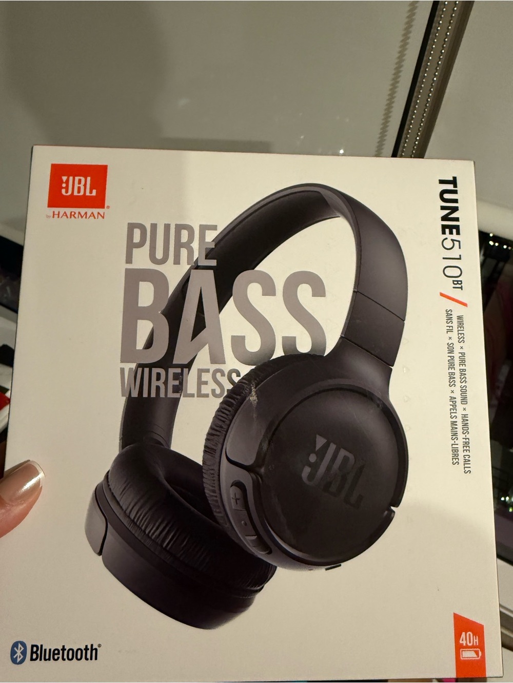 **BRAND NEW JBL Wireless Over-Ear Headphones - Black
